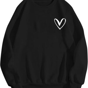 Hilinker Women's Graphic Crewneck Sweatshirts