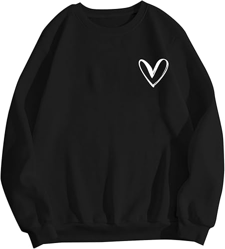 Hilinker Women's Graphic Crewneck Sweatshirts